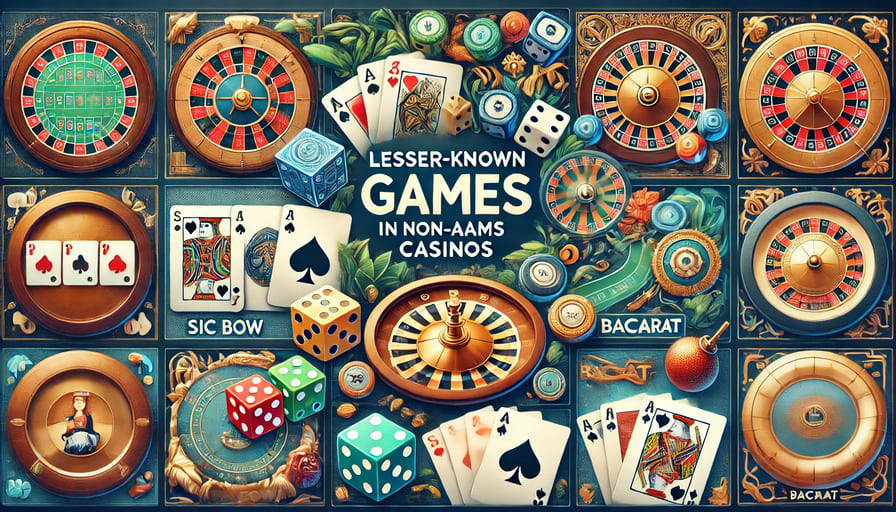 I giochi meno conosciuti nei casinò non AAMS: una guida alle alternative al poker e alle slot